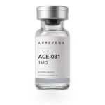 ACE-031 1mg research peptide vial from Aurevena, for laboratory research use only
