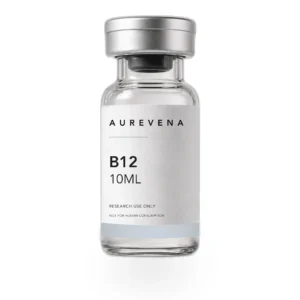 B12 10ml research vial from Aurevena, for laboratory research use only