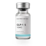 GLP-1 S 10mg research peptide vial from Aurevena, for laboratory research use only