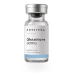 Glutathione 600mg research vial from Aurevena, for laboratory research use only