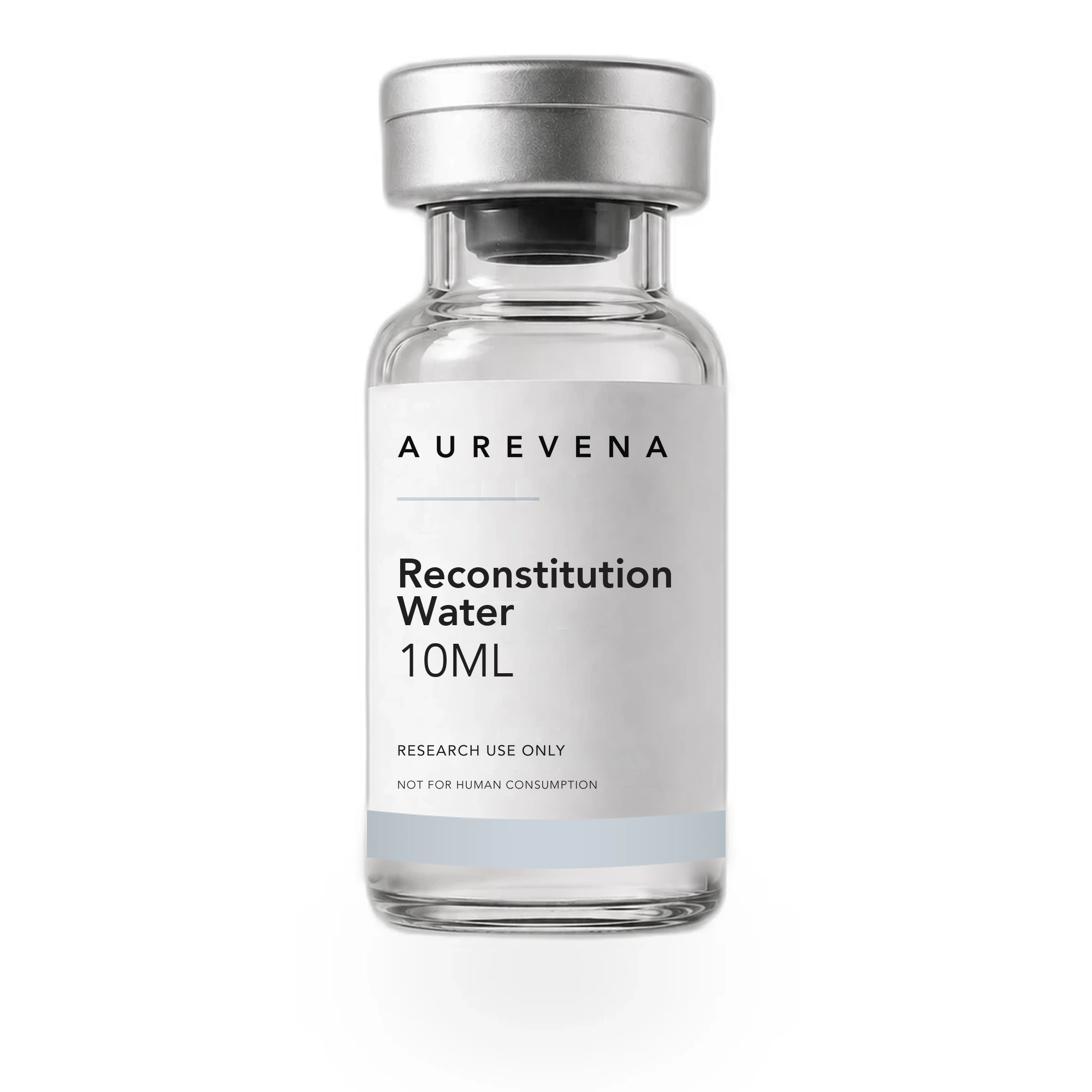 Reconstitution Water 10ml research vial from Aurevena, for laboratory research use only